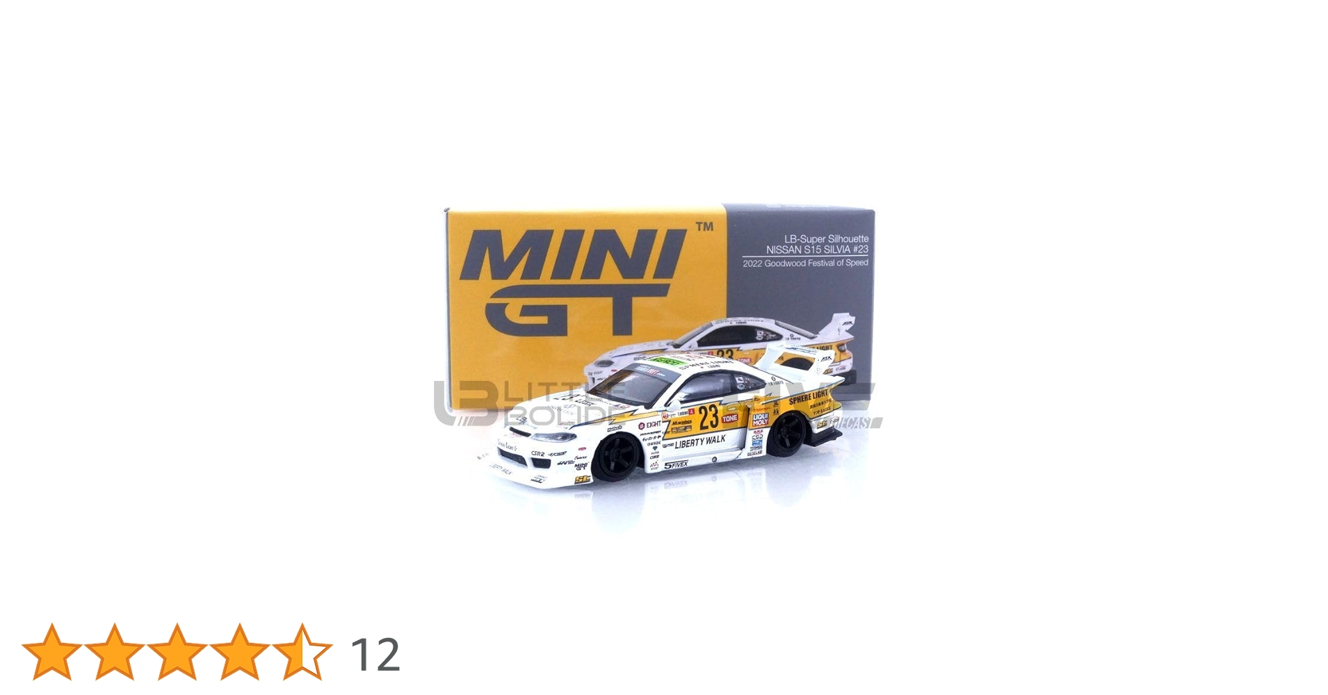 Amazon | TrueScale Miniatures MINI GT 1/64 ニッサン シルビア (S15
